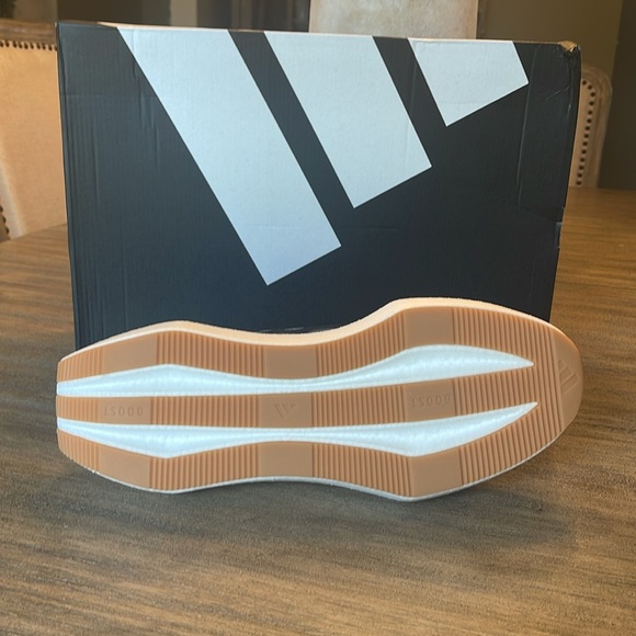 NIB ADIDAS FLOWBOOST MENS CORE BLACK/CLOUD WHITE SIZE 10 - Picture 6 of 15